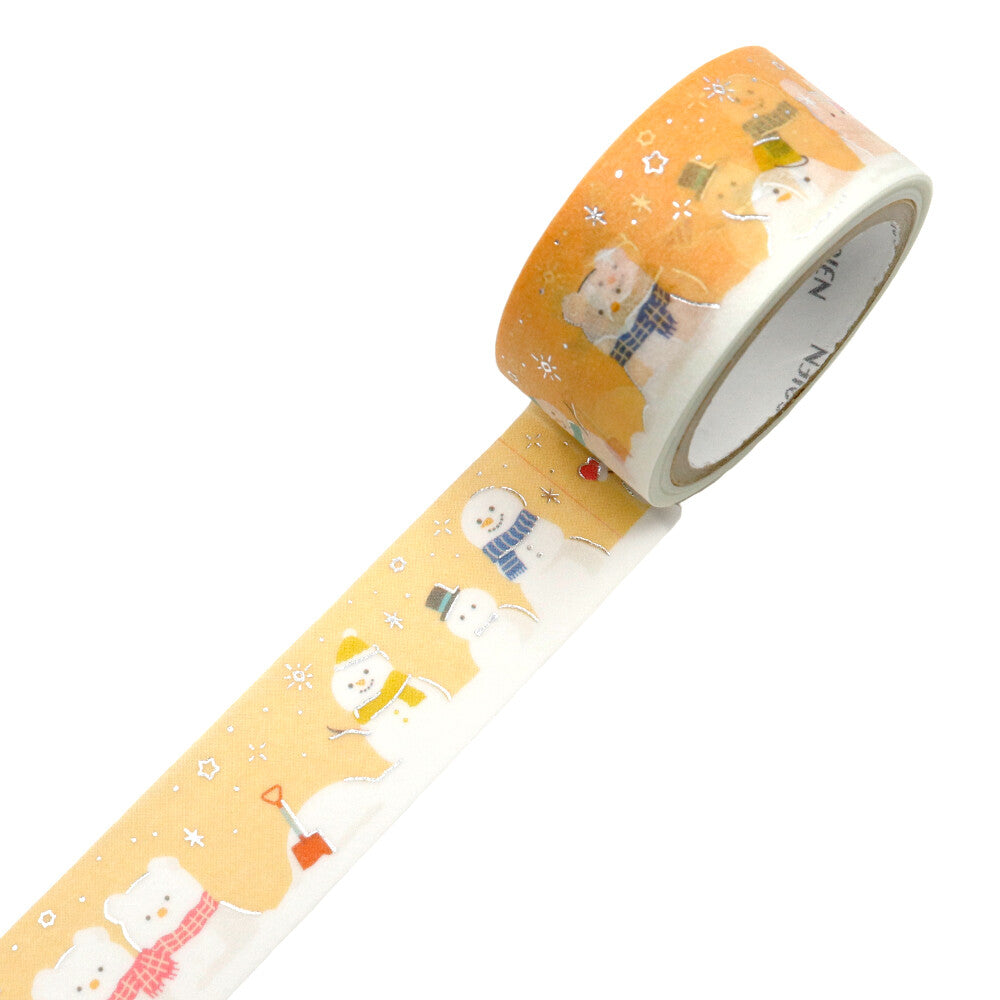 SAIEN Masking Tape - Snowman