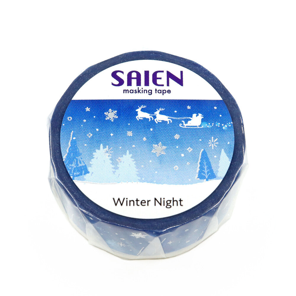 SAIEN Masking Tape - Winter Night