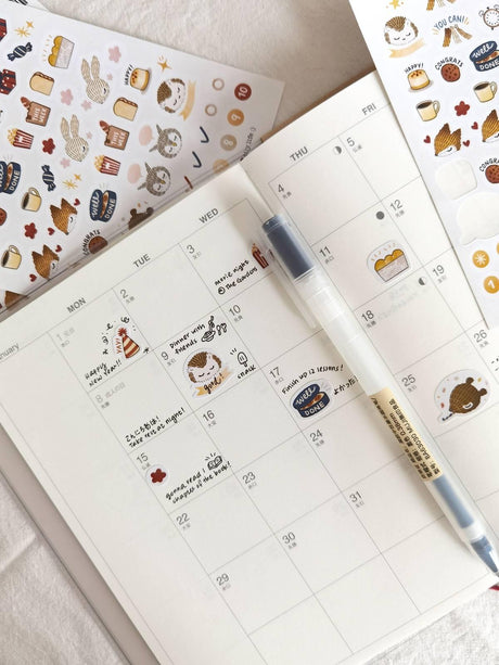 Whimsy Whimsical Studio Planner Sticker Sheet