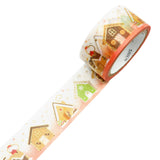 SAIEN Masking Tape - Gingerbread House