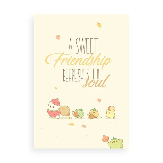Loka Made Sanggo Postcard - Sweet Friendship