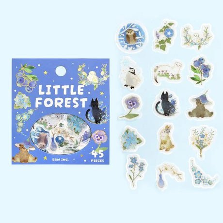 BGM Flake Seal - Little Forest (Blue)