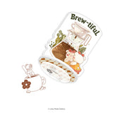 Loka Made Standee Clip Stamp - Coffeelogy 'Brew-tiful'