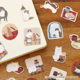 Furukawashiko x Kalita Washi Stickers - Black Coffee