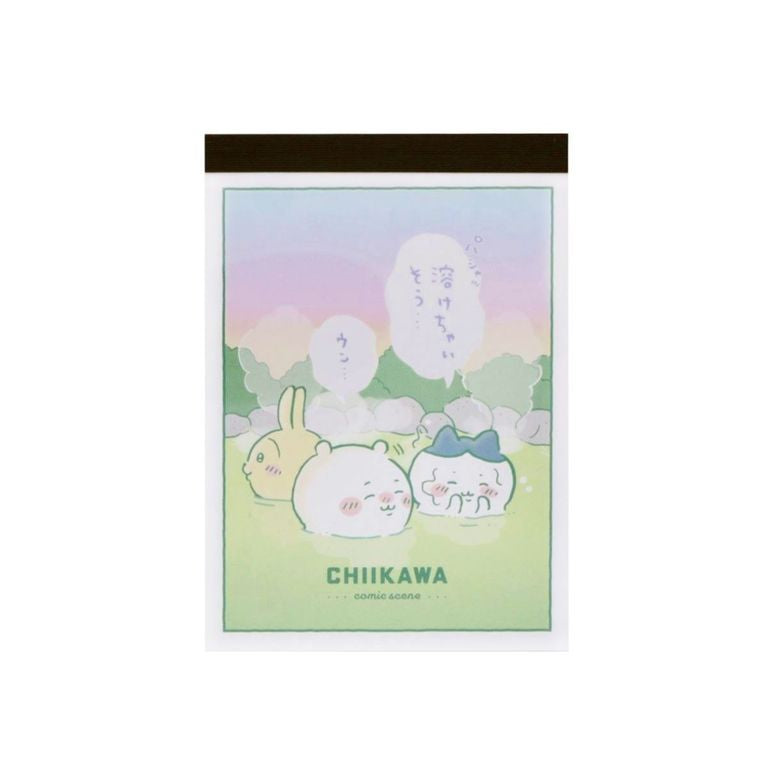 Chiikawa Mini Memo Pad - Onsen