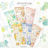 Mind Wave dewdrop Sticker - Pink (82438)