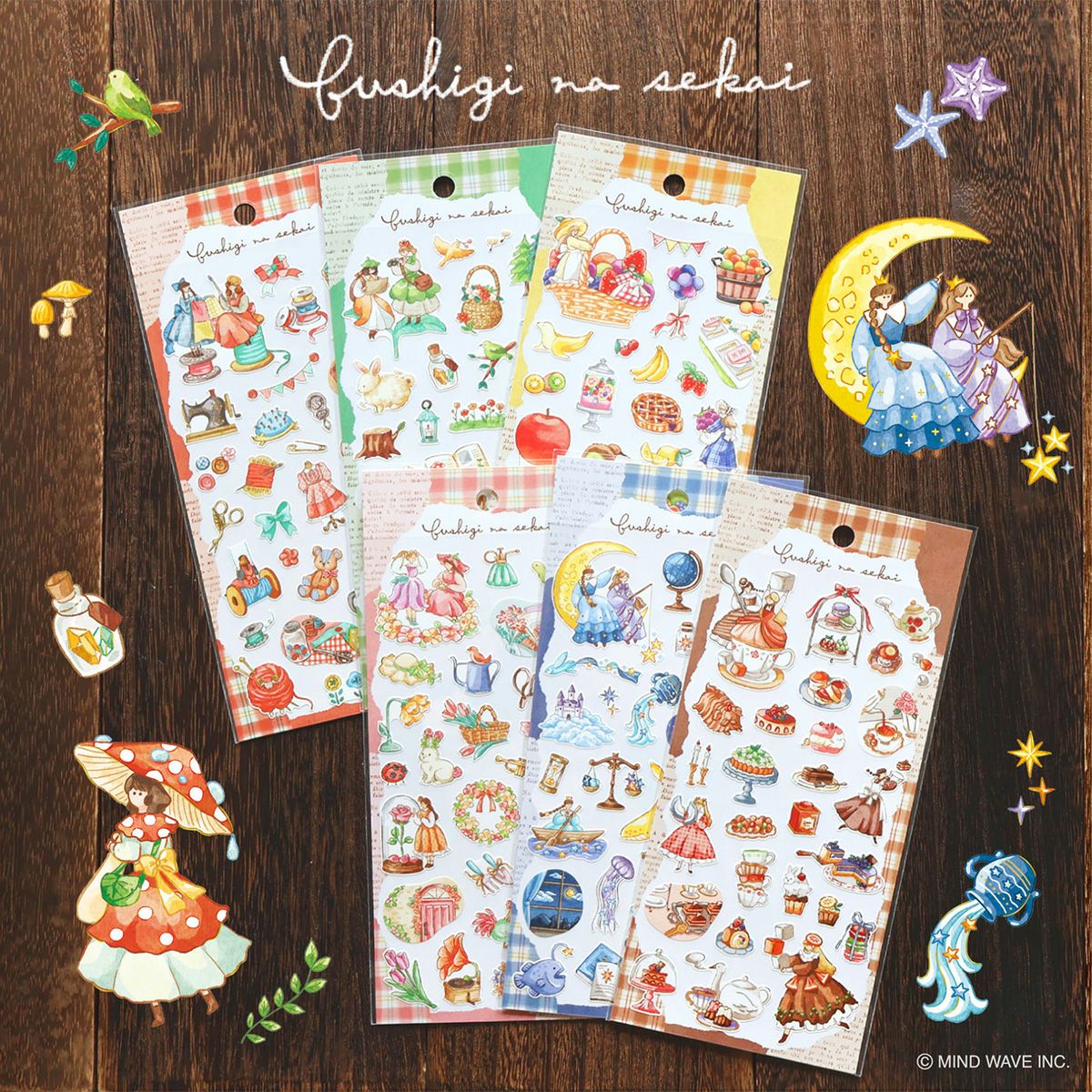 Mind Wave Mysterious World Sticker - Exciting Forest Exploration (82409)