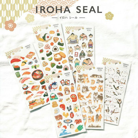 Mind Wave Iroha Seal - Osushi Sticker