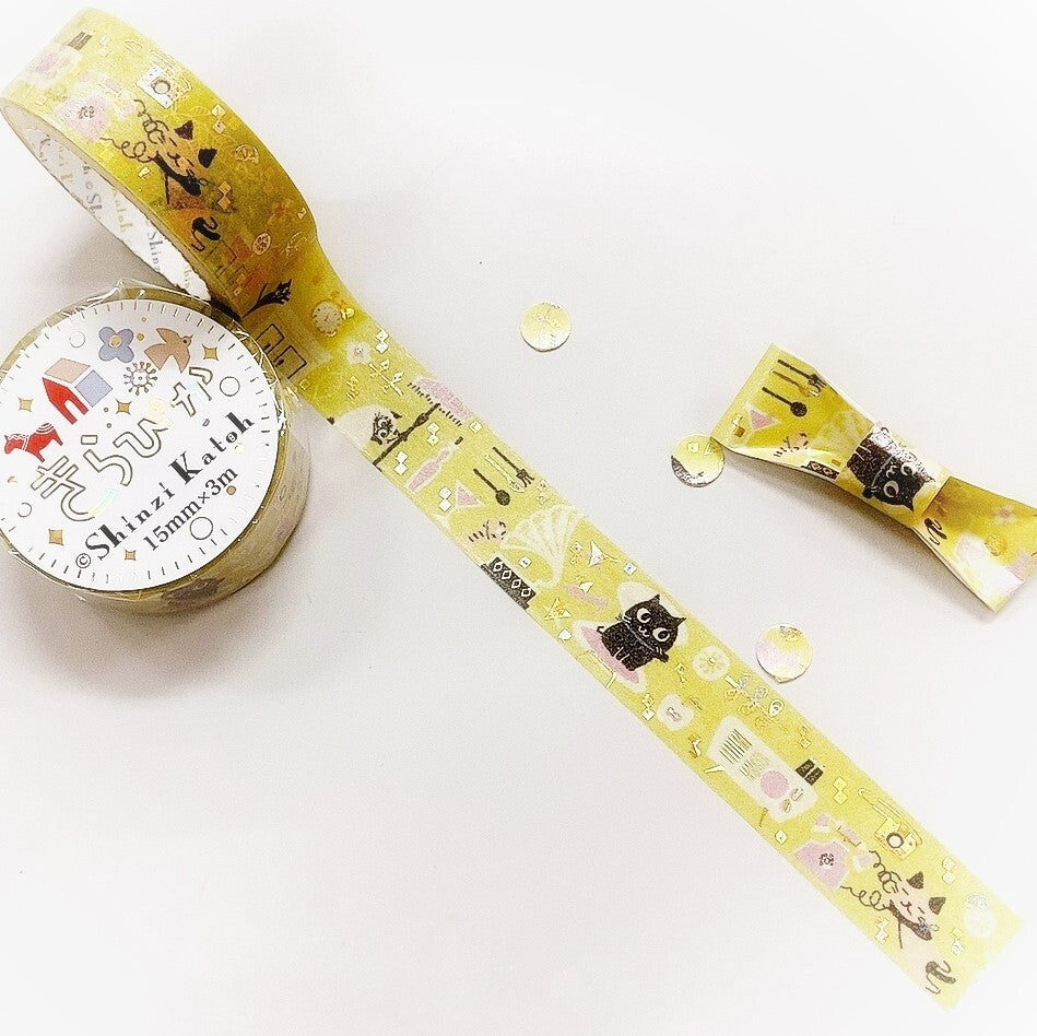 Shinzi Katoh Masking Tape - Uneventcats