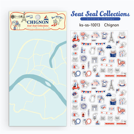 Seal-Do Seat Seal Collections Sticker - Cheri's Cat Chignon