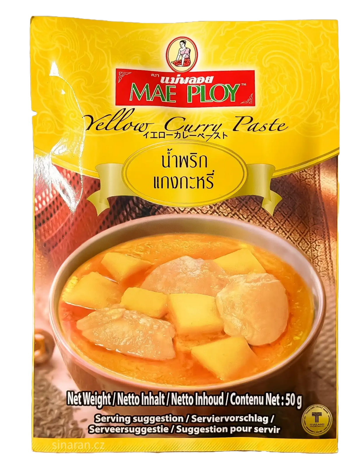 Mae Ploy Thai Yellow Curry Paste