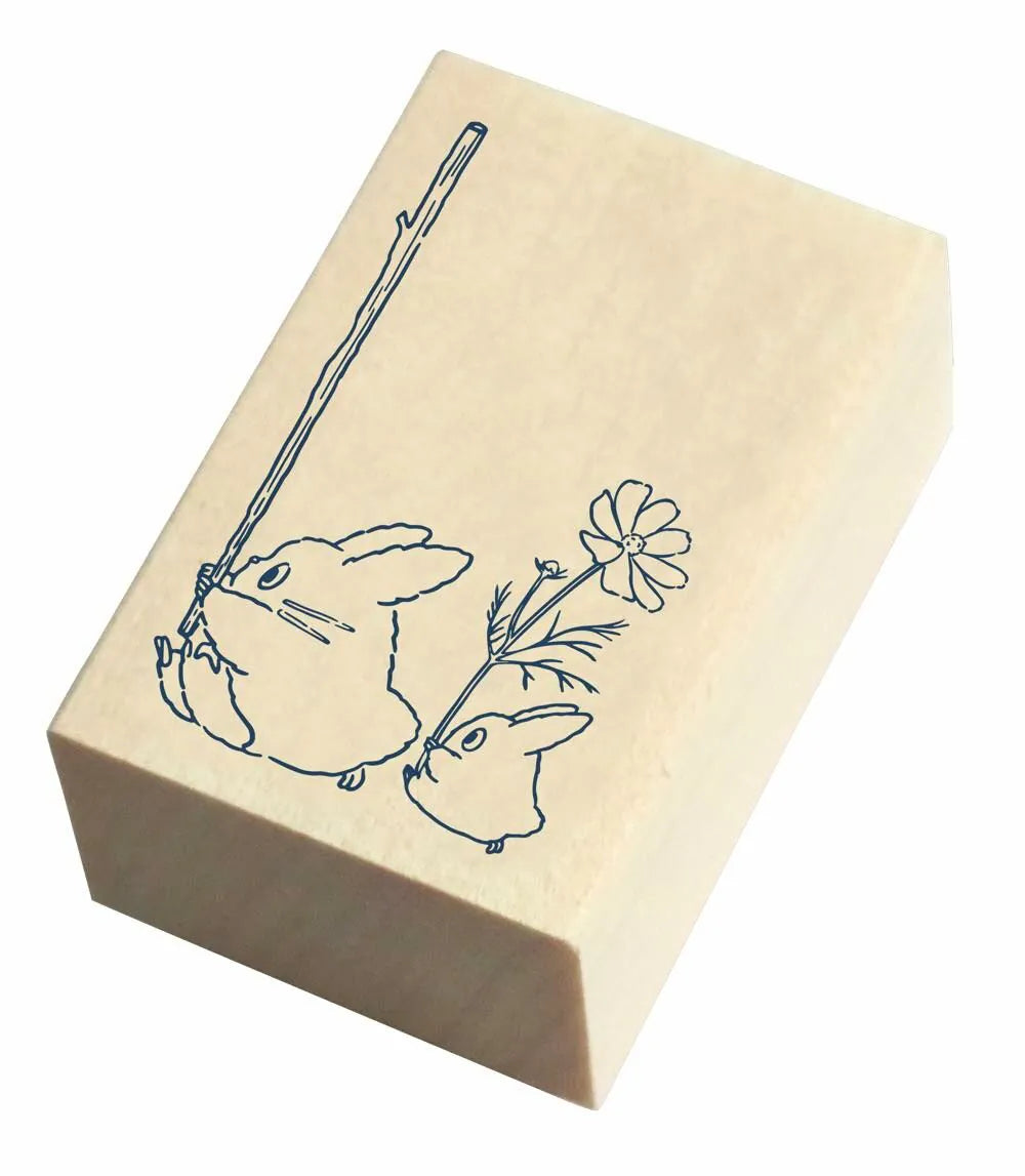 Medium & Small Totoro Stamp