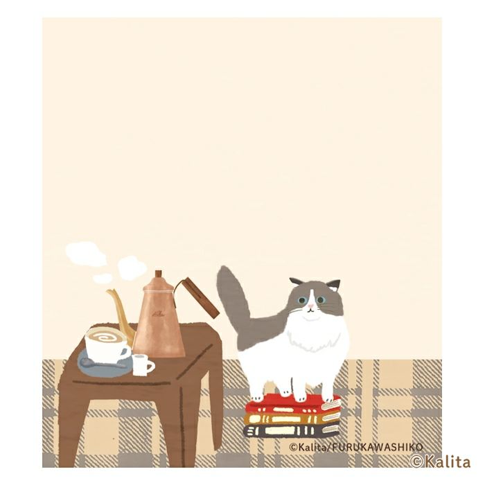 Furukawashiko x Kalita Memo Pad - White Coffee