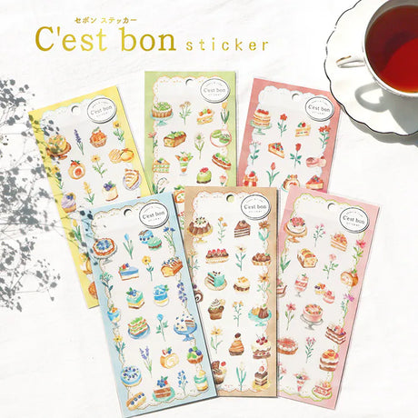 Mind Wave C'est bon Sticker (Red)