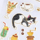 NB Co., Ltd. Washi Seal - Nekorobi Mosaburo