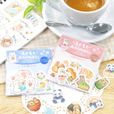 SAIEN Munching Animals Stickers - Bunny & Sweets