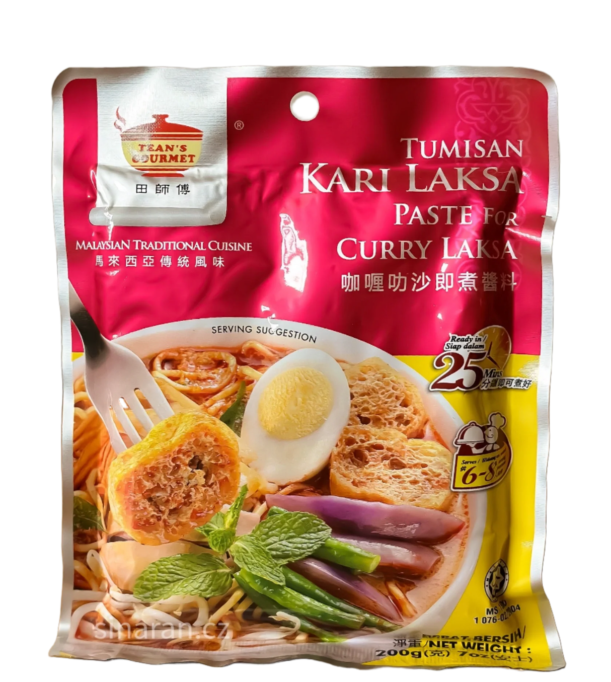 Tean's Gourmet Curry Laksa pasta