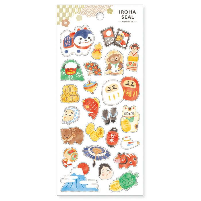 Mind Wave Iroha Seal - Wakomono Sticker